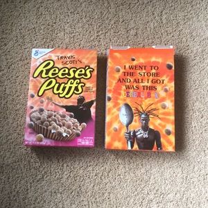 Travis scott reeces puff limited edition box